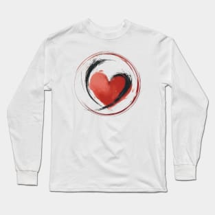 Discover True Romance: Art, Creativity and Connections for Valentine's Day and Lovers' Day Long Sleeve T-Shirt